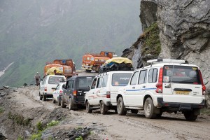 Fila indiana (literalmente) na beira do despenhadeiro.  (Jace / Creative Commons)